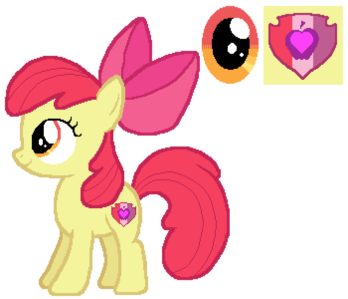 apple blue my little pony